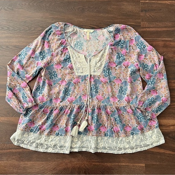 Matilda Jane Make Believe Sew Perfect Womens Blouse in Large - Picture 1 of 9